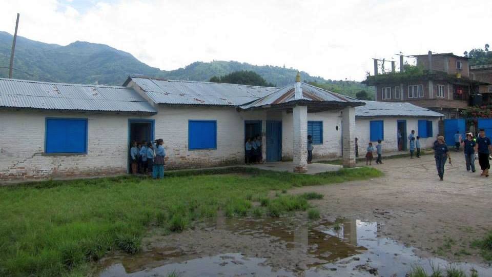 work camp, Nepal, skola