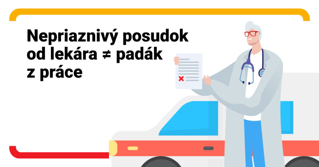 Nepriaznivý zdravotný posudok neznamená koniec pracovného pomeru